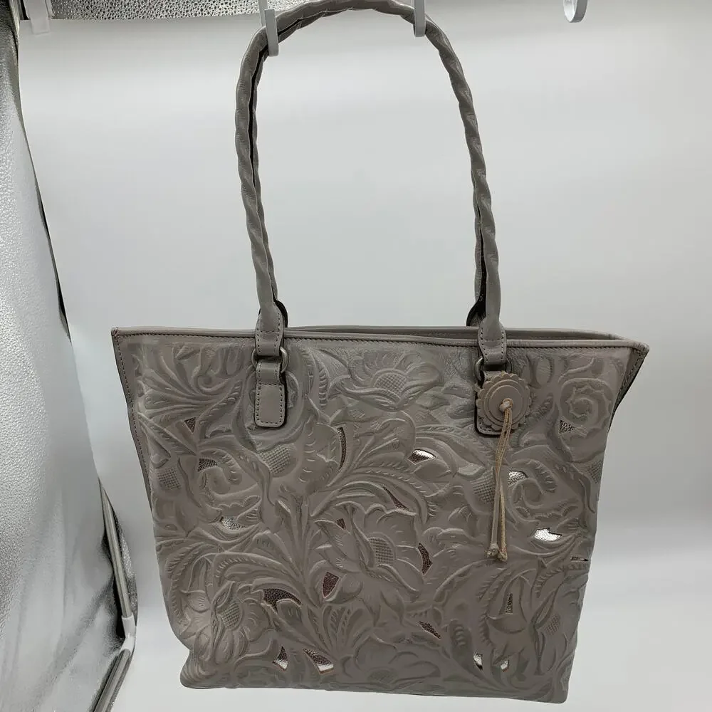 Patricia Nash Leather Handbags Cutout Adeline Tote